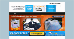 Desktop Screenshot of liquidroofcoatings.com
